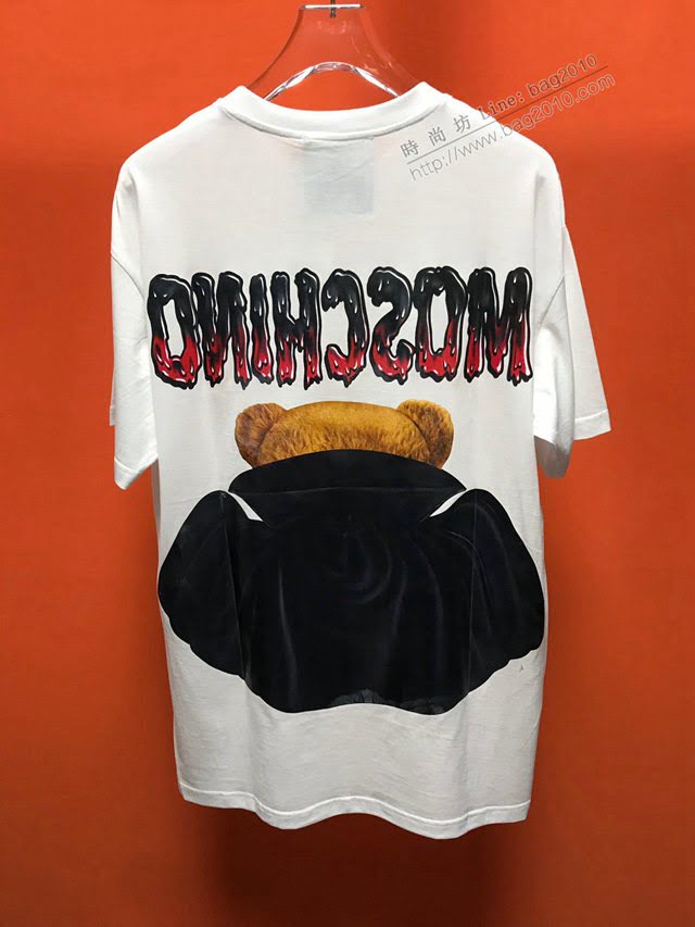 Moschino短袖衣 2020新款T恤 男女同款  tzy2474